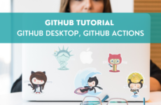 GitHub tutorial GitHub desktop, GitHub actions